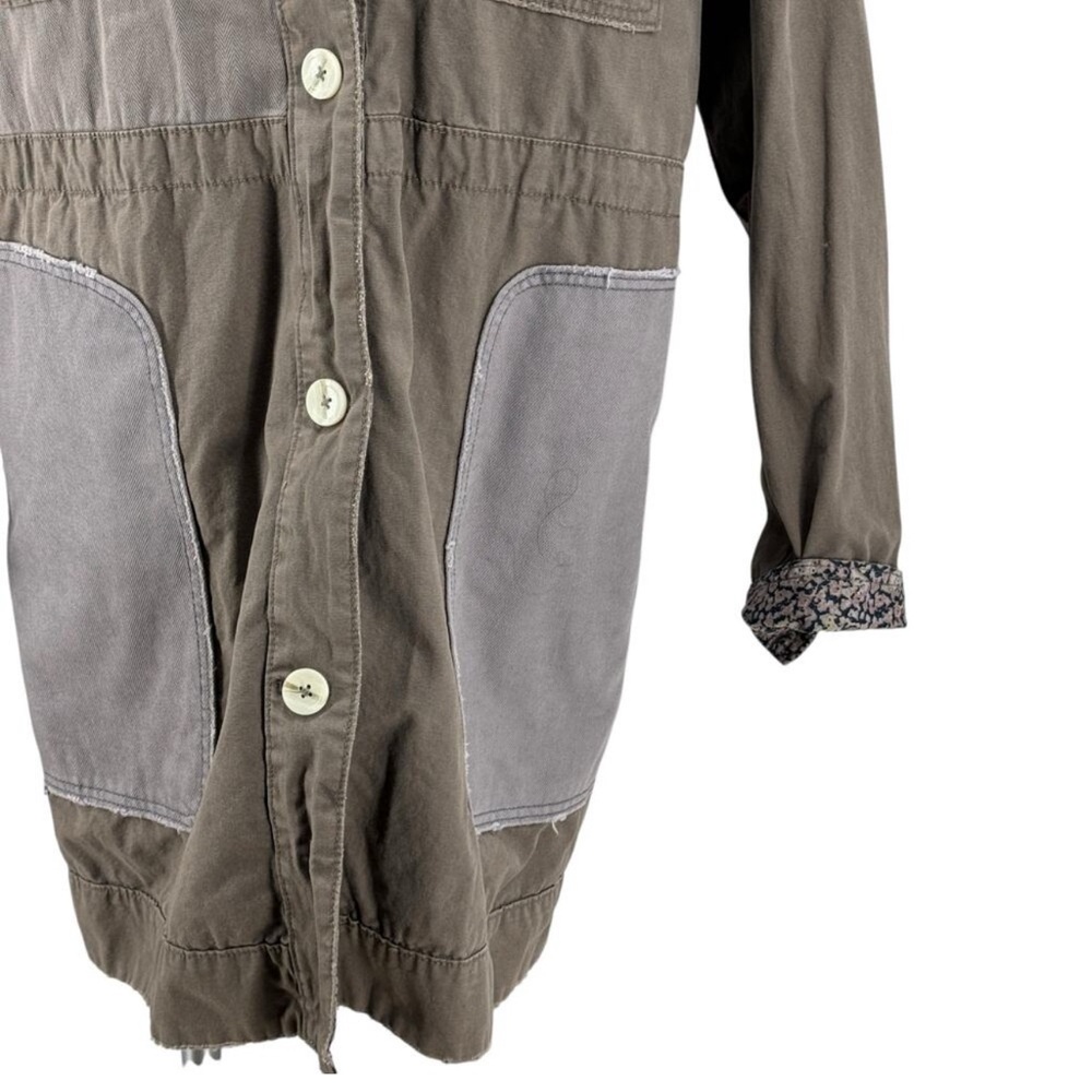 Free People Army Patchwork Jacket - image 4